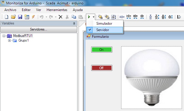 ejecutar scada